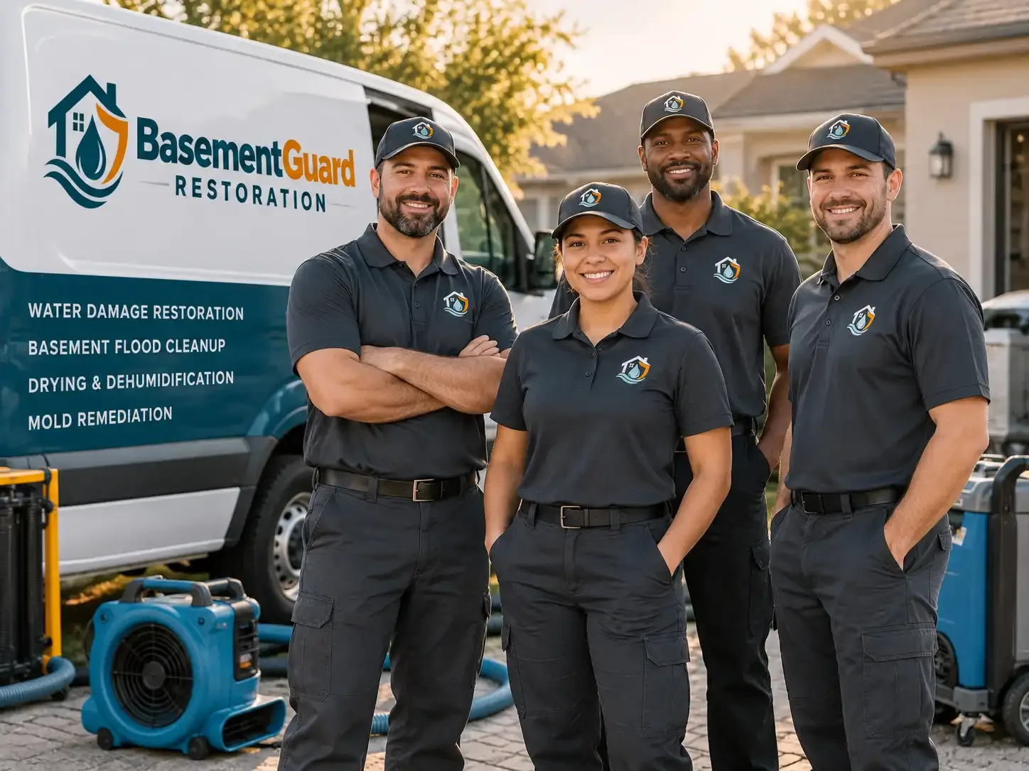 Basement Water Damage Restoration company in Harrellsville, NC
